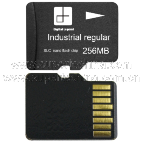 256MB SLC工业级常规Micro SD卡-S1A-3010D