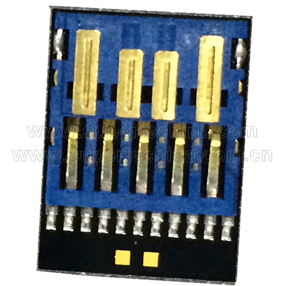 Micro UDP USB3.0黑胶体U盘芯片-S1A-8906C-IR